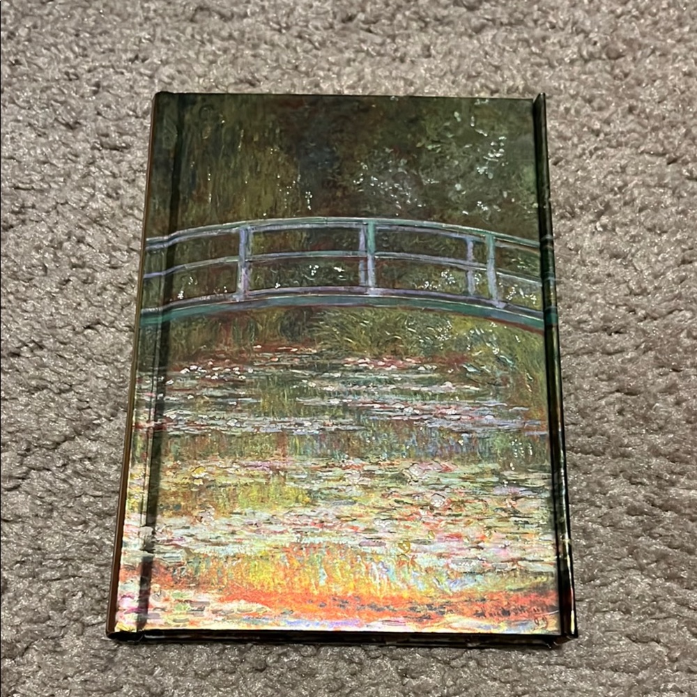 Monet Bridge Art Journal
